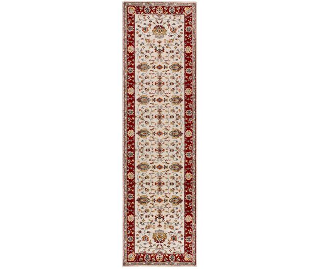 Alfombra vintage en crema classic, 67x250 cm - atticgo
