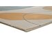 Alfombra con formas orgánicas NEW YORK - ATTICGO 140x200 Alfombra con formas orgánicas NEW YORK - ATTICGO 140x200 Marrón