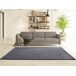 Alfombra lisa lavable CORALINE - ATTICGO 60x100 Alfombra lisa lavable CORALINE - ATTICGO 60x100 Antracita