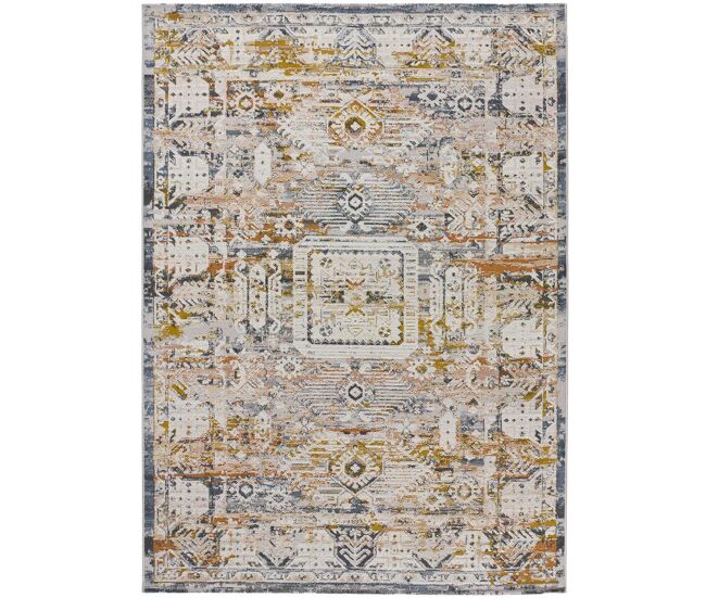Alfombra vintage multicolor springs, 192x290 cm - atticgo