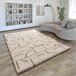 Alfombra shaggy geométrica con relieve BRENDA - ATTICGO 133x190 Alfombra shaggy geométrica con relieve BRENDA - ATTICGO 133x190 Cobre
