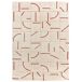 Alfombra shaggy geométrica con relieve BRENDA - ATTICGO 133x190 Alfombra shaggy geométrica con relieve BRENDA - ATTICGO 133x190 Cobre