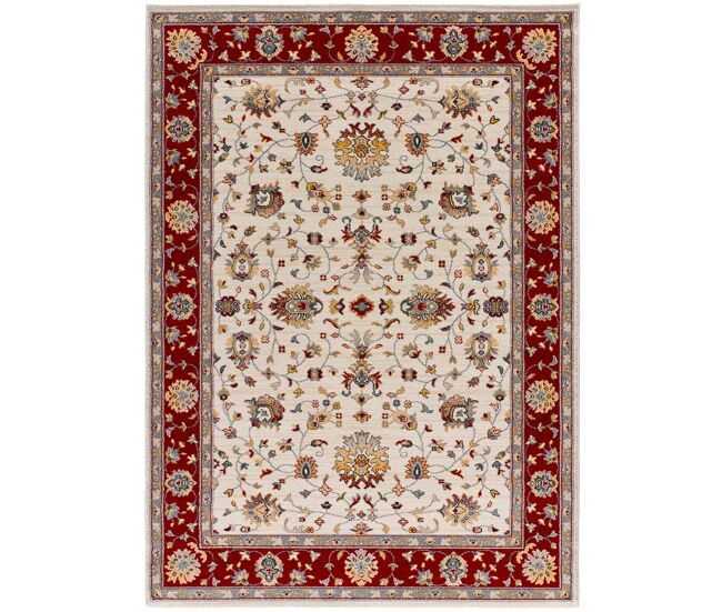 Alfombra vintage en crema classic, 115x160 cm - atticgo