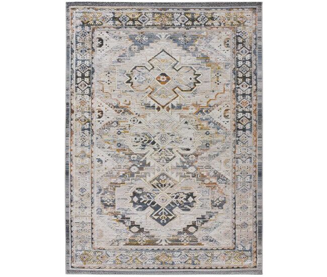 Alfombra vintage multicolor springs, 134x200 cm - atticgo