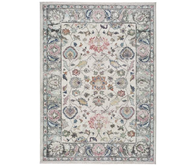 Alfombra vintage multicolor parma, 140x200 cm - atticgo