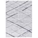 Alfombra geométrica impresa CLASS - ATTICGO 200x290 Alfombra geométrica impresa CLASS - ATTICGO 200x290 Gris
