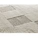 Alfombra diseño damero con relieve VERONA - ATTICGO 80x150 Alfombra diseño damero con relieve VERONA - ATTICGO 80x150 Crema