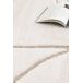 Alfombra diseño étnico en relieve DIENA - ATTICGO 120x170 Alfombra diseño étnico en relieve DIENA - ATTICGO 120x170 Blanco