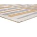 Alfombra geométrica con relieve FLORA - ATTICGO 160x230 Alfombra geométrica con relieve FLORA - ATTICGO 160x230 Plateado