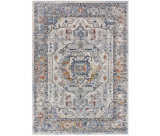 Alfombra vintage en gris mabel, 120x170 cm - atticgo