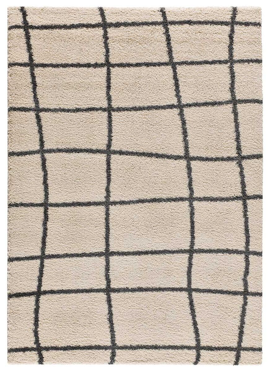 Alfombra de estilo étnico ATLAS - ATTICGO 160x230 Blanco