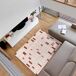 Alfombra de diseño geometrico BERUTI - ATTICGO 80x150 Alfombra de diseño geometrico BERUTI - ATTICGO 80x150 Beige