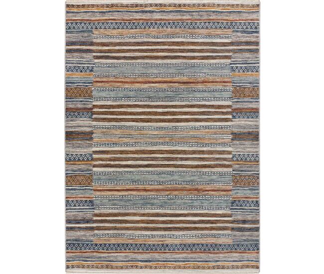 Alfombra vintage multicolor SAMARKAND, 133x190 cm - ATTICGO