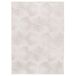 Alfombra lavable geométrica con relieve ESTILO - ATTICGO 80x150 Alfombra lavable geométrica con relieve ESTILO - ATTICGO 80x150 Crema