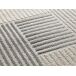 Alfombra geométrica con relieve BARESA - ATTICGO 133x190 Alfombra geométrica con relieve BARESA - ATTICGO 133x190 Gris