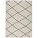 Alfombra lisa de pelo alto ATLAS - ATTICGO 80x150 Alfombra lisa de pelo alto ATLAS - ATTICGO 80x150 Blanco