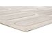 Alfombra geométrica con relieve FLORA - ATTICGO 160x230 Alfombra geométrica con relieve FLORA - ATTICGO 160x230 Blanco/ Beige