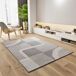 Alfombra geométrica con relieve FLORA - ATTICGO 80x150 Alfombra geométrica con relieve FLORA - ATTICGO 80x150 Blanco/ Plateado