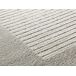 Alfombra geométrica con relieve FLORA - ATTICGO 80x150 Alfombra geométrica con relieve FLORA - ATTICGO 80x150 Blanco/ Plateado