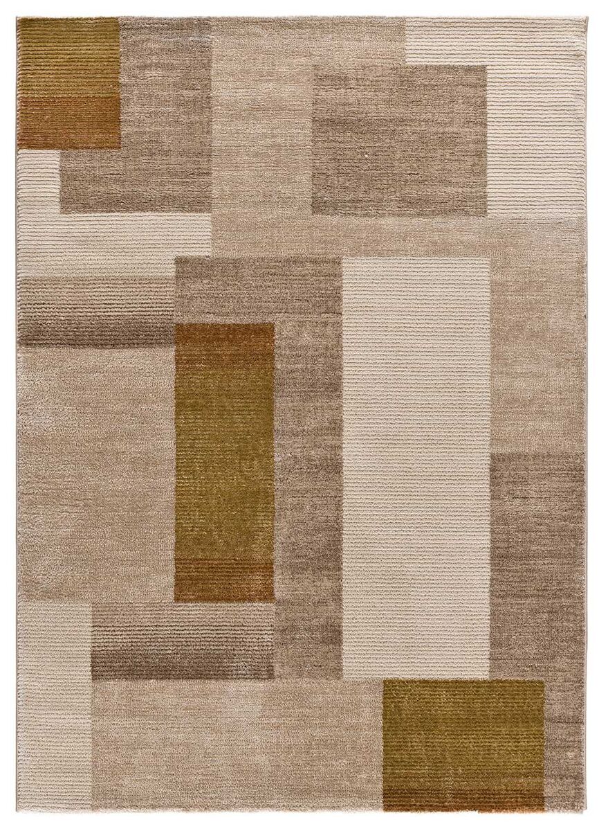 Alfombra geométrica con relieve MELFI - ATTICGO 140x200