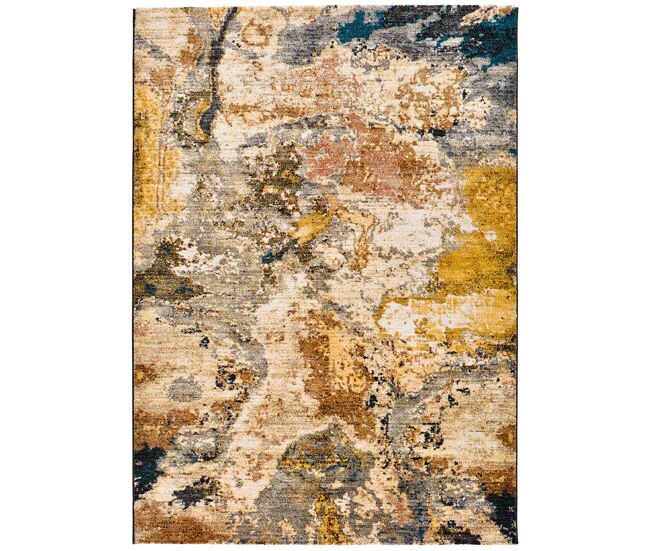 Alfombra abstracta multicolor anouk, 160x230 cm - atticgo