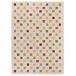 Alfombra shaggy geométrica BREMEN - ATTICGO 160x230 Alfombra shaggy geométrica BREMEN - ATTICGO 160x230 Blanco
