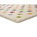 Alfombra shaggy geométrica BREMEN - ATTICGO 160x230 Alfombra shaggy geométrica BREMEN - ATTICGO 160x230 Blanco