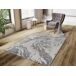 Alfombra abstracta efecto mármol con relieve AGATA - ATTICGO 80x150 Alfombra abstracta efecto mármol con relieve AGATA - ATTICGO 80x150 Gris