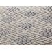 Alfombra geométrica con relieve BARESA - ATTICGO 133x190 Alfombra geométrica con relieve BARESA - ATTICGO 133x190 Blanco/ Plateado