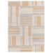 Alfombra de diseño geométrico CRAFT - ATTICGO 80x150 Alfombra de diseño geométrico CRAFT - ATTICGO 80x150 Beige