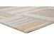 Alfombra de diseño geométrico CRAFT - ATTICGO 80x150 Alfombra de diseño geométrico CRAFT - ATTICGO 80x150 Beige