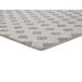 Alfombra geométrica con relieve BARESA - ATTICGO 160x230 Alfombra geométrica con relieve BARESA - ATTICGO 160x230 Blanco/ Plateado
