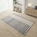Alfombra de diseño geométrico CRAFT - ATTICGO 200x290 Alfombra de diseño geométrico CRAFT - ATTICGO 200x290 Gris