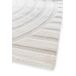 Alfombra con relieve de estilo escandinavo SNOWY - ATTICGO 80x150 Alfombra con relieve de estilo escandinavo SNOWY - ATTICGO 80x150 Blanco