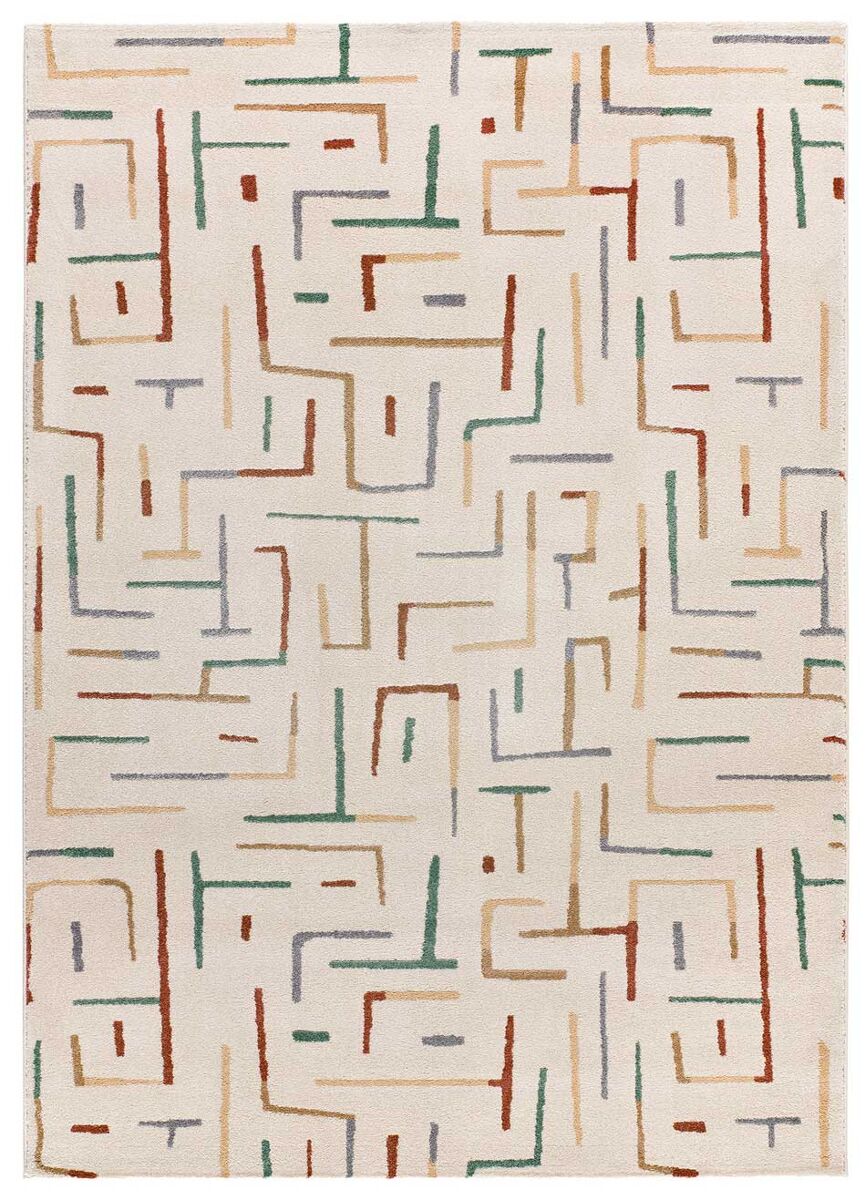Alfombra geométrica BERUTI - ATTICGO 80x150
