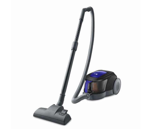 Aspiradora sin bolsa lg vk8506nhag rojo 650 w