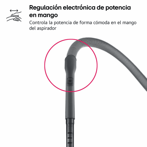 Aspirador sem Saco LG VK8506NHAG Vermelho 650 W