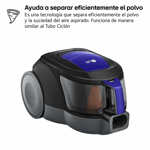 Aspirador sem Saco LG VK8506NHAG Vermelho 650 W