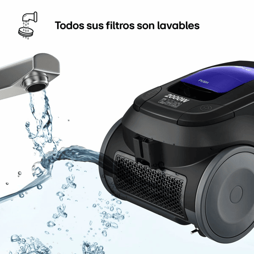 Aspirador sem Saco LG VK8506NHAG Vermelho 650 W