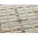 Alfombra geométrica con relieve BARESA - ATTICGO 80x150 Alfombra geométrica con relieve BARESA - ATTICGO 80x150 Crema