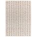 Alfombra geométrica con relieve BARESA - ATTICGO 80x150 Alfombra geométrica con relieve BARESA - ATTICGO 80x150 Crema