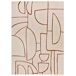 Alfombra geométrica BERUTI - ATTICGO 160x230 Alfombra geométrica BERUTI - ATTICGO 160x230 Beige