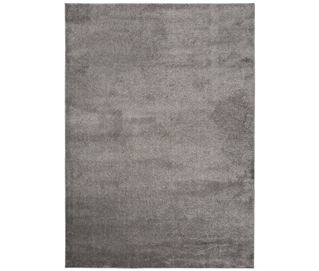 Alfombra lisa en gris montana, 160x230 cm - atticgo