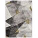 Alfombra geométrica BIANCA - ATTICGO 120x170 Alfombra geométrica BIANCA - ATTICGO 120x170 Gris