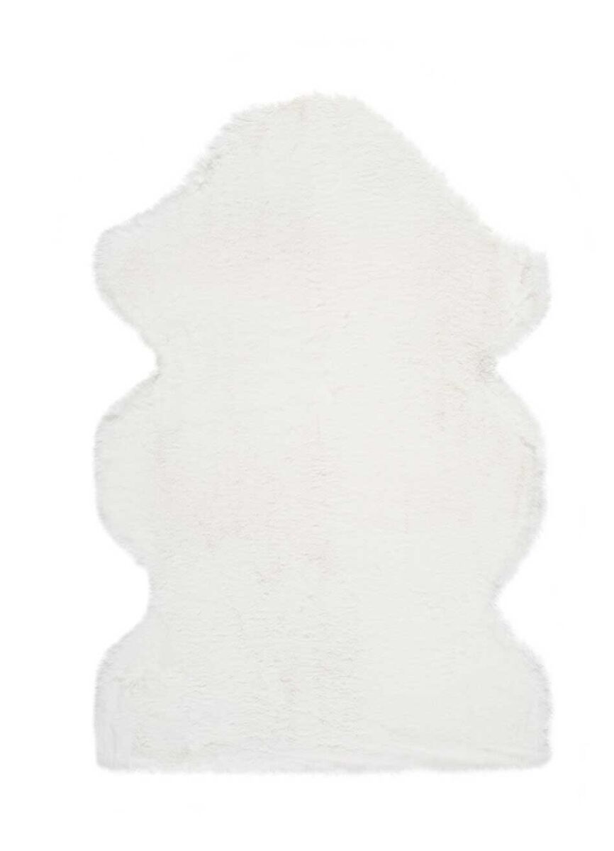 Alfombra lisa lavable de pelo alto FOX - ATTICGO 60x90