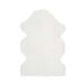 Alfombra lisa lavable de pelo alto FOX - ATTICGO 60x90 Alfombra lisa lavable de pelo alto FOX - ATTICGO 60x90 Blanco