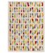 Alfombra shaggy geométrica BREMEN - ATTICGO 133x190 Alfombra shaggy geométrica BREMEN - ATTICGO 133x190 Blanco