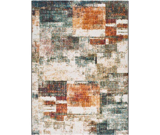 Alfombra abstracta multicolor pandora, 160x230 cm - atticgo