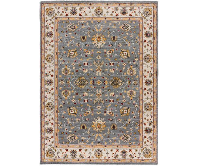 Alfombra vintage en plata classic, 160x230 cm - atticgo