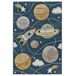 Alfombra infantil planetas BALLOON - ATTICGO 120x170 Alfombra infantil planetas BALLOON - ATTICGO 120x170 Azul